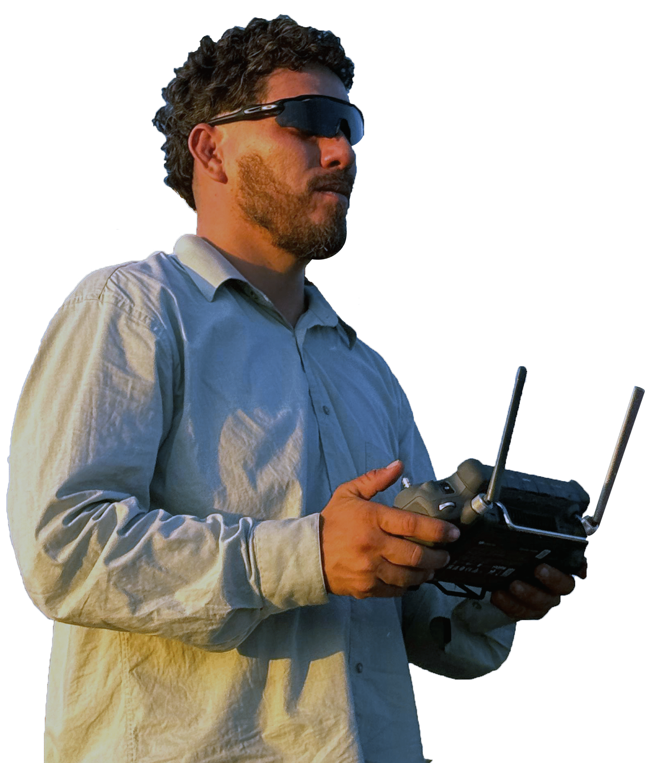 piloto de drone agricola Robson Souto