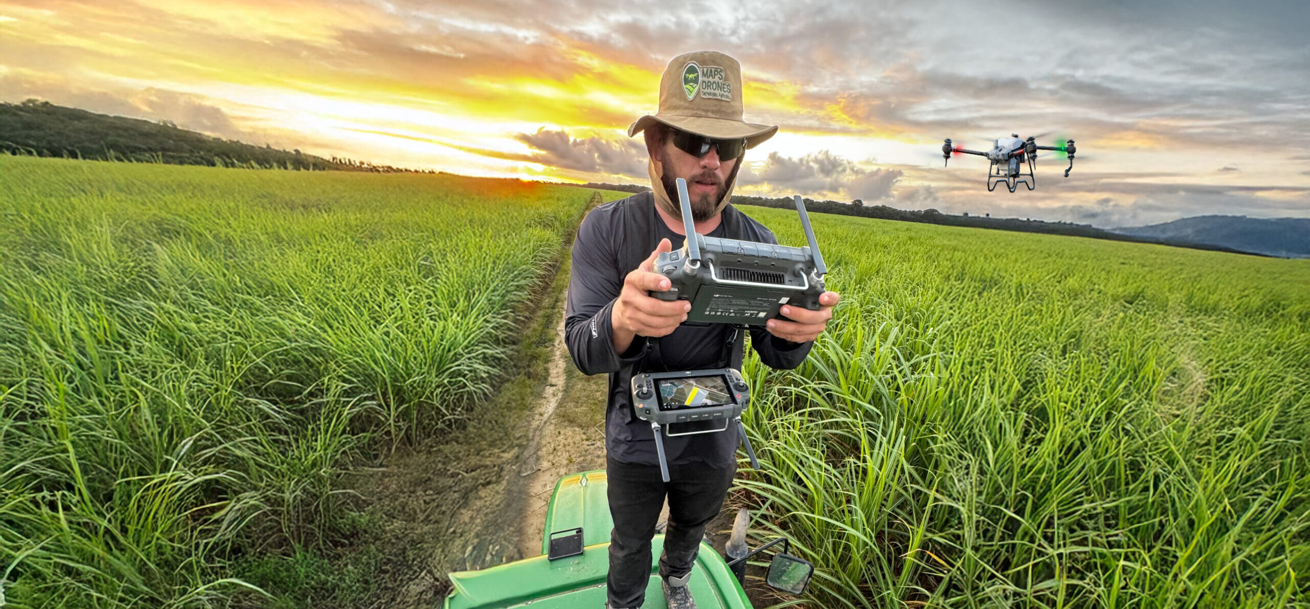 Robson Souto Piloto de Drone agricola mapsdrone